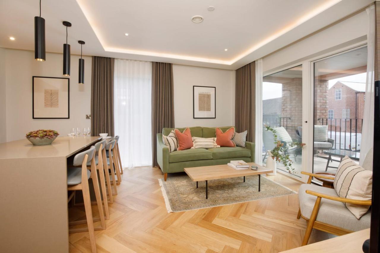 Apartment 21 Hudson Quarter Luxury Apartments-Free Parking 1 Car York Exteriér fotografie